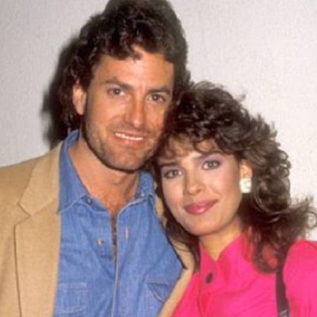 Simon Macauley with his ex-wife proposed for a picture while they were still together. 